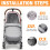 Universal Footmuff for Stroller, Afenau Pram Footm 3