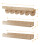 Nursery Shelves, 3- Pack Nursery Book Shelf with H 3