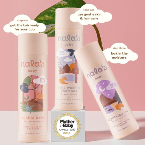 Nala's Baby Bath-Time Bundle | Contains Body Wash 2