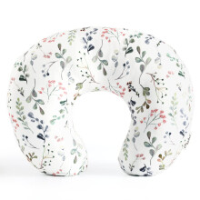 GRSSDER Nursing Pillow Cover Stretchy Minky Removable Nursing Covers for Breastfeeding Pillows, Ultra Soft Comfortable Slipcover for Girls, Stylish F