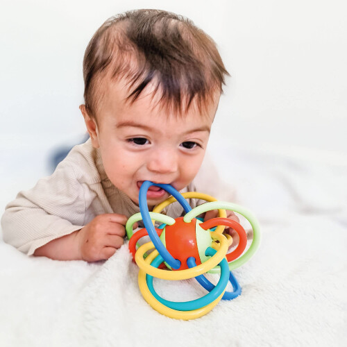 Nuby Nuby Lots A Loops Teething Ring – Soothing Teether 2