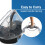 Zamboo Universal Car Seat Rain Cover with Quick-Ac 6