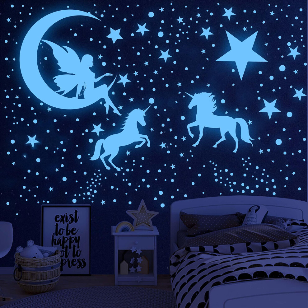 Glow In The Stars For Ceiling,Unicorn Wall De Dark Desert Camel