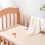 Peepeemax Cot Bed Sheets 140 x 70 Fitted, Muslin C 7