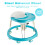 Baby Walker, Foldable Multi-Function Anti-Rollover 4