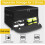 Golf Trunk Organizer with Ventilated Shoe Compartment and  MultiCompartment Design 5