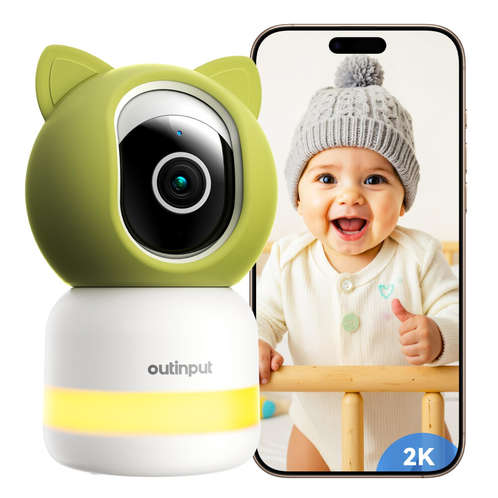 2K 4Mp Smart Baby Monitor - 355 Ptz Wifi Outinput
