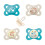 MAM MAM Day & Night silicone pacifier 0-6 boy, set of 1