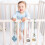 MumEZ Dummy Clip - 5 Pack Pacifier Clips for Boys 7