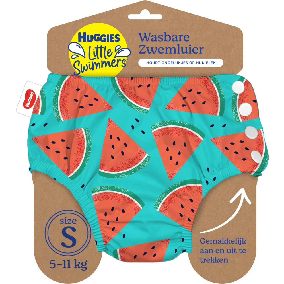 Little Swimmers, Size 2-3 (3-8Kg), 1 Nappy Huggies