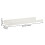 LevalCraft 3 Tier Floating Book Shelves, White Nur 2