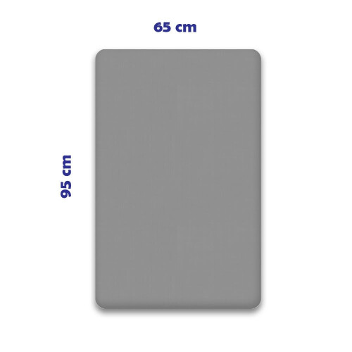 2 Pack Travel Cot Fitted Sheets (95 x 65 cm) - 100 2