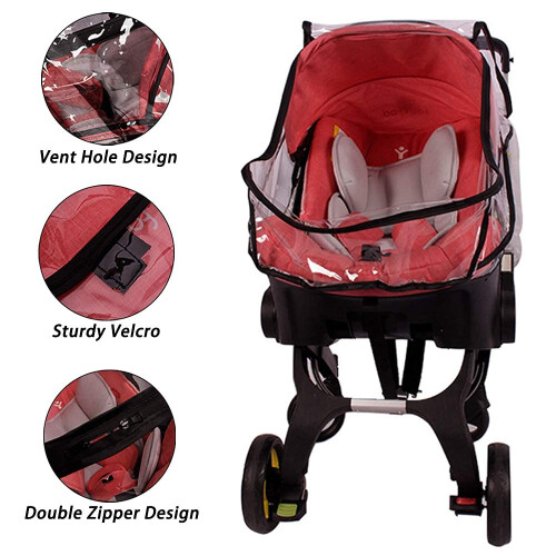 Cysocool Baby Stroller Raincover Compatible with D 2