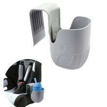 Convertible Car Seat Cup Holder - Compatible with Most Models - Grey