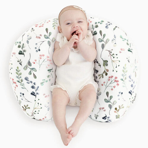 GRSSDER Nursing Pillow Cover Stretchy Minky Remova 1