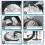 Mata1 3 Pram Inner Tube Tire Replacements Two 16'' 5