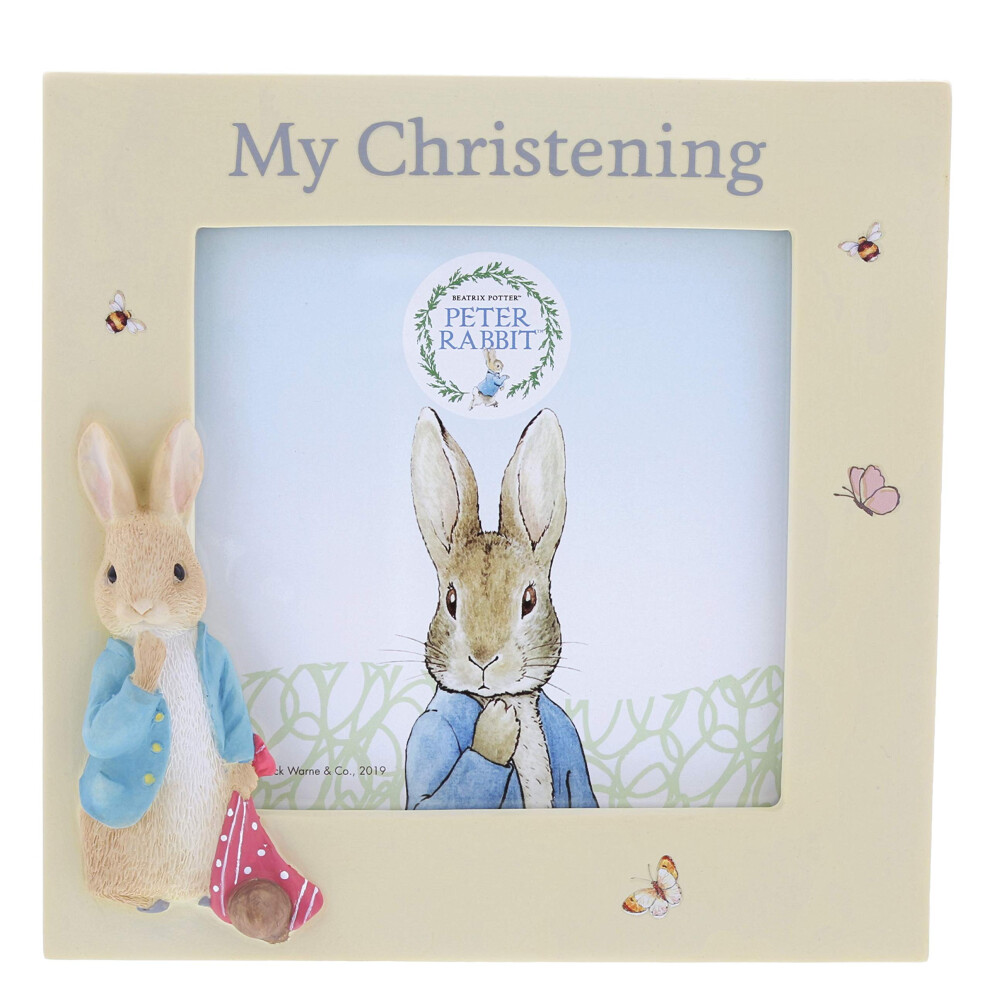 Peter Christening Photo Frame Beatrix Potter