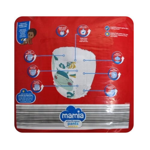 Mamia Size 6 XL Nappy Pants 32 Pack 1