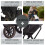 Lejoux+ Baby Pushchair (Pure Black) 5