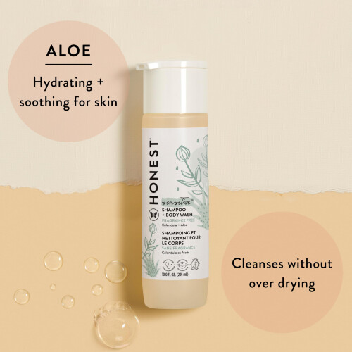 Honest Purely Sensitive Shampoo And Body Wash - Fr 1