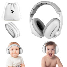 Aolso Baby Ear Defenders, 2-in-1 Baby Ear Defender