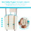 Baby Walker, Foldable Multi-Function Anti-Rollover 5