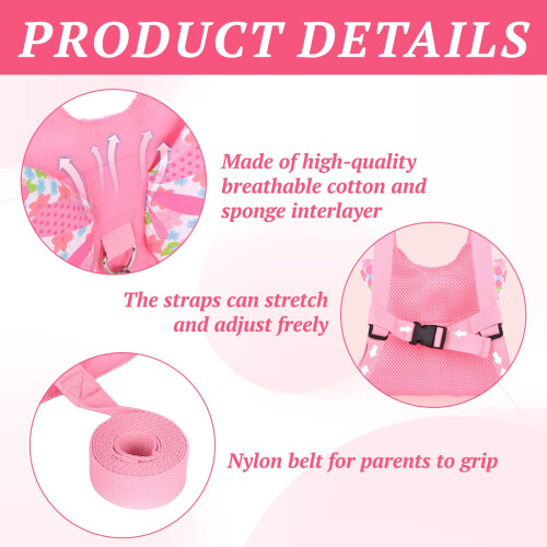 Toddler Leash Harness,3-in-1 Backpack Leash for To 2