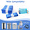 12 Pack Nappy Bin Refills, Diaper Pail Refill Bags 6