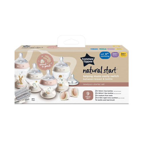 Tommee Tippee Tommee Tippee Natural Start Newborn Starter Set, 1 1