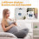 Jonuin Baby Scan Photo Frames with 8-40 Weeks Coun 6