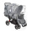 Reer rain cover for Double Stroller 1