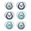 Tommee Tippee Tommee Tippee Anytime Soothers, Symmetrical Orthod 1