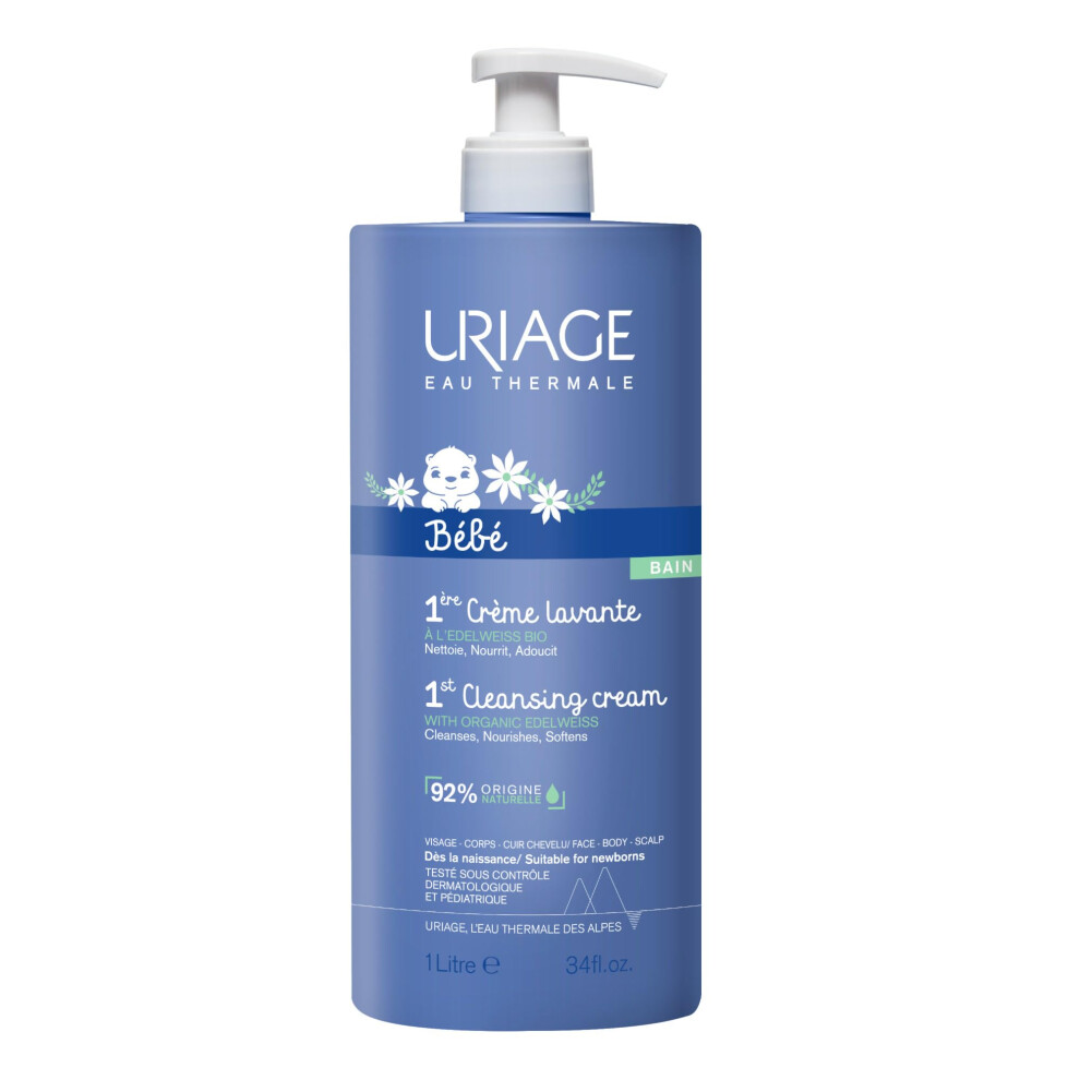 Uriage Cream Baby 1St Cleansing 1L