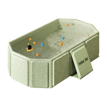 Foldable Bathtub for Children, Multifunctional Por
