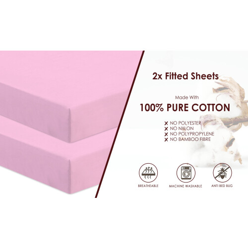 Next To Me Compatible Crib Fitted Sheets 3Pcs Set 1