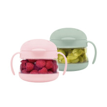 Ubbi 2 Pack Tweat No Spill Snack Pots for Kids, BP