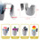 Convertible Car Seat Cup Holder - Compatible with Most Models - Grey 6