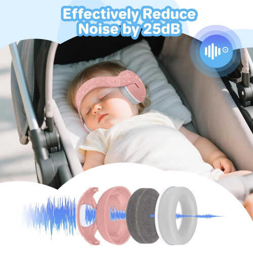 Heart Shape Baby Ear Defender for Babies and Toddl 2