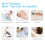 Ballery Soft Large Swaddle Blankets - 3 Pack Cotto 2
