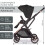 Lejoux+ Baby Pushchair (Pure Black) 2
