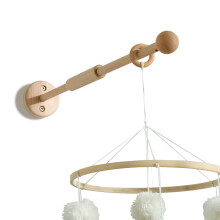 Promise Babe Wooden Crib Holder Baby Cot Mobile Wa