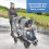 Reer rain cover for Double Stroller 2