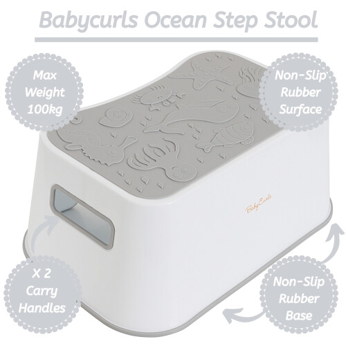 Babycurls Toddler Toilet Training Seat with Handle 2