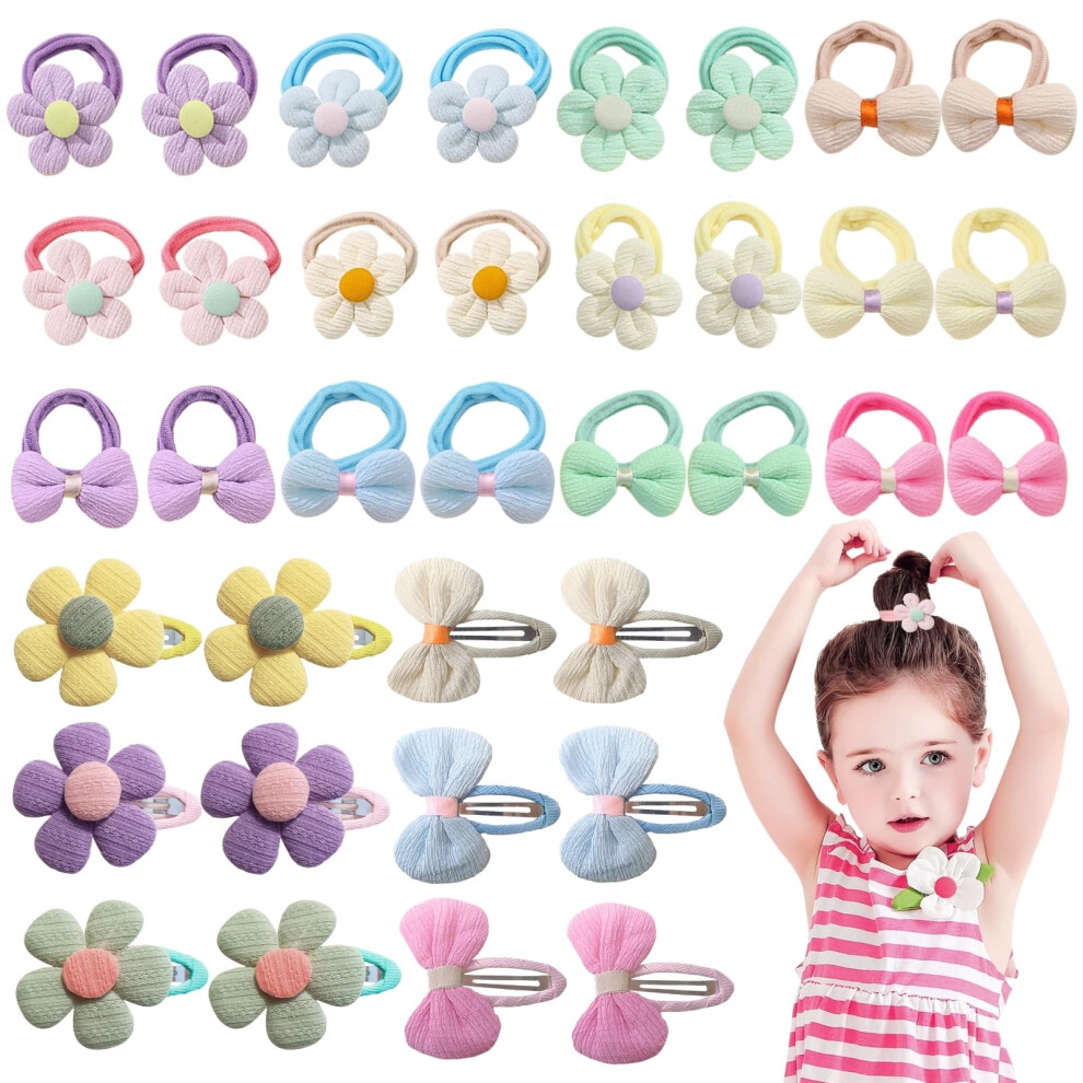 36 Pcs Toddler Hair Accessories, Hair Band Lufflok