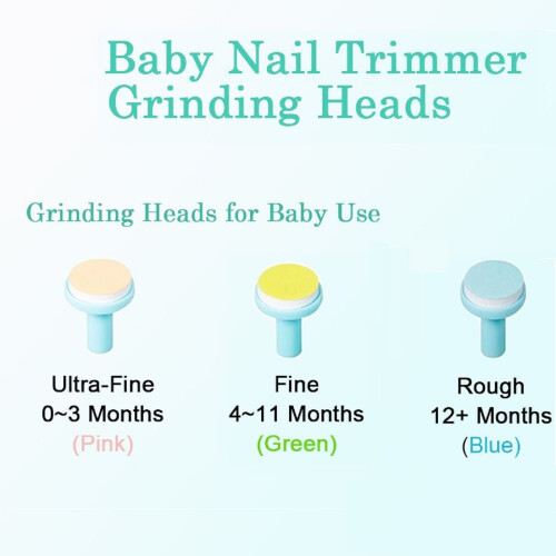 Replacement Pads for Electric Baby Nail Trimmer - 2