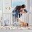 2 Pack Fitted Cot Bed Sheets 140 x 70cm for Girl B 3