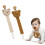 HhBdy 2 Pack Dummy Clip, Pacifier Clips Wooden Pac 1