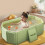 Foldable Bathtub for Children, Multifunctional Por 8