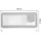 M.J COMFY-LIFE Bed Rail for Single Bed, 150cm x 80 2