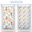 2 Pack Fitted Cot Bed Sheets 140 x 70cm for Girl B 2